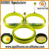 Hot Sale Breakfast Silicone Fried Egg Mold Pancake Egg Ring Heart Flower Shape Funny Kitchen Tool thumbnail-1