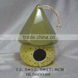 Garden Decorative Ceramic Hanging Bird House thumbnail-1