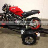 Collapsible Motorcycle Carrier Trailer With Single Wheel thumbnail-5