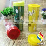 160z Double-wall Plastic Travel Mug With DIY Paper Insert thumbnail-3