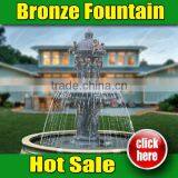 2015 Hot Sale Mordern Home Decor Bronze Outside Water Fountain thumbnail-1