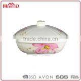 Excellent Houseware Daily Needs Plastic Food Serving Large Melamine Storage Bowl With Lid thumbnail-1
