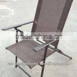 6 PCS 1X1 SLING/TEMPERED GLASS/STEEL OUTDOOR LEISURE CONVERSATION PATIO SET thumbnail-2