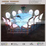 Acrylic Material Glow Lounge Louis Ghost Chair Stackable