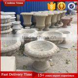 Natural Yellow Granite Flower Pot For Garden Decoration thumbnail-6