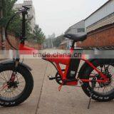 20''*4.0 Folding Electric Bike With 8fun 500W Motor and Sansung 48V 10AH Battery thumbnail-2