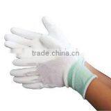White PU Palm Coated Gloves thumbnail-1