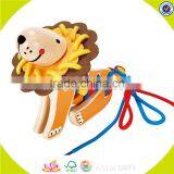 Wholesale Fashion Kids Wooden Threading Toy Best Sale Children Wooden Threading Toy W11E045 thumbnail-2