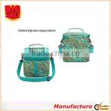 High Quality Fashion Insulated Adjustable Strape Lunch Box With Pockets Outside thumbnail-3