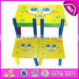 2015 New Cute Childrens Table and Chairs,popular Wooden Chairs and Tables and Hot Sale WO8G100-x thumbnail-3