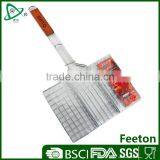 Large Grill Rack With Wooden Handle thumbnail-1