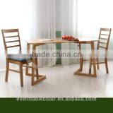 Restaurant New Design Solid Wood Furniture Wooden Dining Table And Chairs thumbnail-5