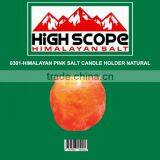 HIMALAYAN PINK CRYSTAL SALT NATURAL TEA LIGHT CANDLE HOLDER thumbnail-1