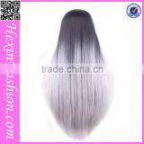 No MOQ Limited Ombre Grey Practice Wig Wholesale thumbnail-2