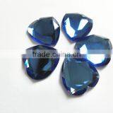 MONTANA Fashion Heart Shaped Flat Back Glass Mirror Stones for Jewelry Making