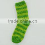 Cheap Soft Microfiber Cozy Stirp Socks Women thumbnail-2