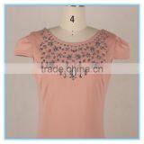 Women Sexy Backless Bodycon Slim Fit Dress With Crystal Beaded2016 thumbnail-4