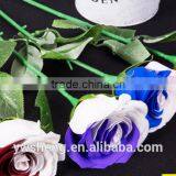 Wholesale Decorative Artificial Two-tone Rose Flower Soap Flower for Festival thumbnail-4