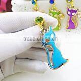 Good Selling 3.5 mm Earphone Dust Cap for Phone Cartoon Cat Design Earphone Cap Plug thumbnail-2