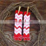 Wholesale Toddlers Kids Knitted Leg Warmers Baby Cotton Ruffle Stripes Legging thumbnail-2