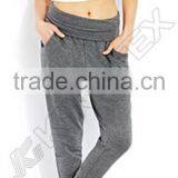 Custom Double Layer Design Harem Pants,women Three Quarter Harem Pants,jiangxi Cotton Harem Pants thumbnail-1