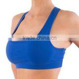 Custom Blank Plain Sport Bra Pure Color Tight Women's Sexy Sports Bra thumbnail-1