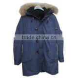 2014 2015 New Design Mens Long Coat Winter Parka Coats thumbnail-4