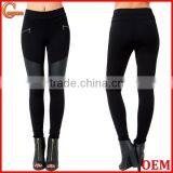 Elasticized Waistband Skinny PU Legging Sexy Fancy Legging for Ladies thumbnail-1