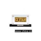 USA Gold Banknote Wooden Base thumbnail-1