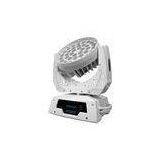 White Housing Disco RGB LED Wash Moving Head Light DMX 512 Small Stage Lighting