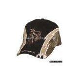 Sell Cotton Cap With Camo Insert and Embroidery