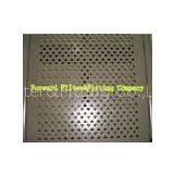 Stainless Steel 304 Perforated Metal Sheet / Perforated Metal Ceiling Panels