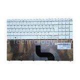 White Italian Acer Keyboard Layout , Standard Laptop Keyboard DFE Model