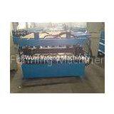 7.5 KW Gimbal Gearbox Drive Roof Panel Roll Forming Machine 8T Weight