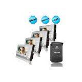 Video Door Phones Wired 7 Inch Video Door Phone Handfree Intercom Four Indoor With One Outdoor LM-VDP665
