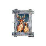 Home-accented Deer-in-love wall plaque