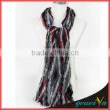 High Quality Polyester Abstract Colors Chevron Scarf thumbnail-1