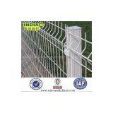 White Pvc Coated Fence