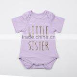 Summer 13 Colors Solid Color Gold Stamp Letters Designs Toddler Rompers For 0-24 Months In Stock thumbnail-4