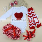 Newborn Baby Striped Trousers+Pantskirt+Romper Clothing Set on Sale