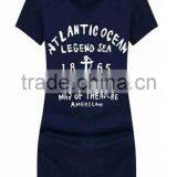 USA Style Women Long Hoodie Dress Women With Cap 100% Cotton Custom Design thumbnail-2