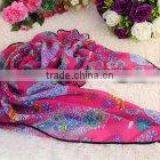 PRINTED POLYESTER SCARF