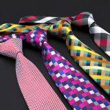 High Stitches OEM ODM Polyester Woven Necktie Self-tipping Mens Suit Accessories