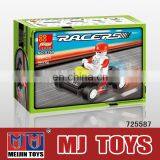 Funny Bricks Military Vehicles Building Block Educational Toys Mini Racing Toys