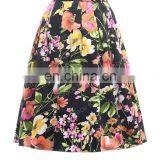 19 Colors ! Grace Karin Cheap Occident Short Retro Vintage 50s Floral Print Cotton Skirt CL6294-11# thumbnail-2