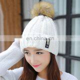 Custom Logo Women Knit Winter Beanie Caps for Womens thumbnail-3
