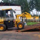 CE Approved 1.6 Ton Wheel Backhoe Loader for Sale thumbnail-1