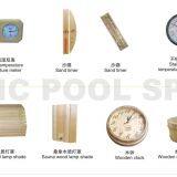 Wooden Bucket/spoon/timer/anti-explosion Lamp for Sauna Room Accessories