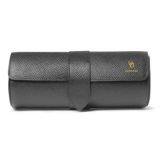 Wholesale Personalized 3 Watches Storage Watch Roll Vintage Leather Watch Gift Box Wristwatch Boxes Travel Watch Case With Sponge Pillow​ thumbnail-2