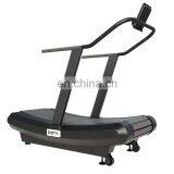 2020 New Design Self-Generating Fitness Equipment Gym Commercial Curve Treadmill For Sale thumbnail-3